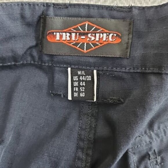Tru-Spec Dark Navy 24-7 Series Original Tactical Pants Size 44x25 EUC Workwear - Picture 12 of 13